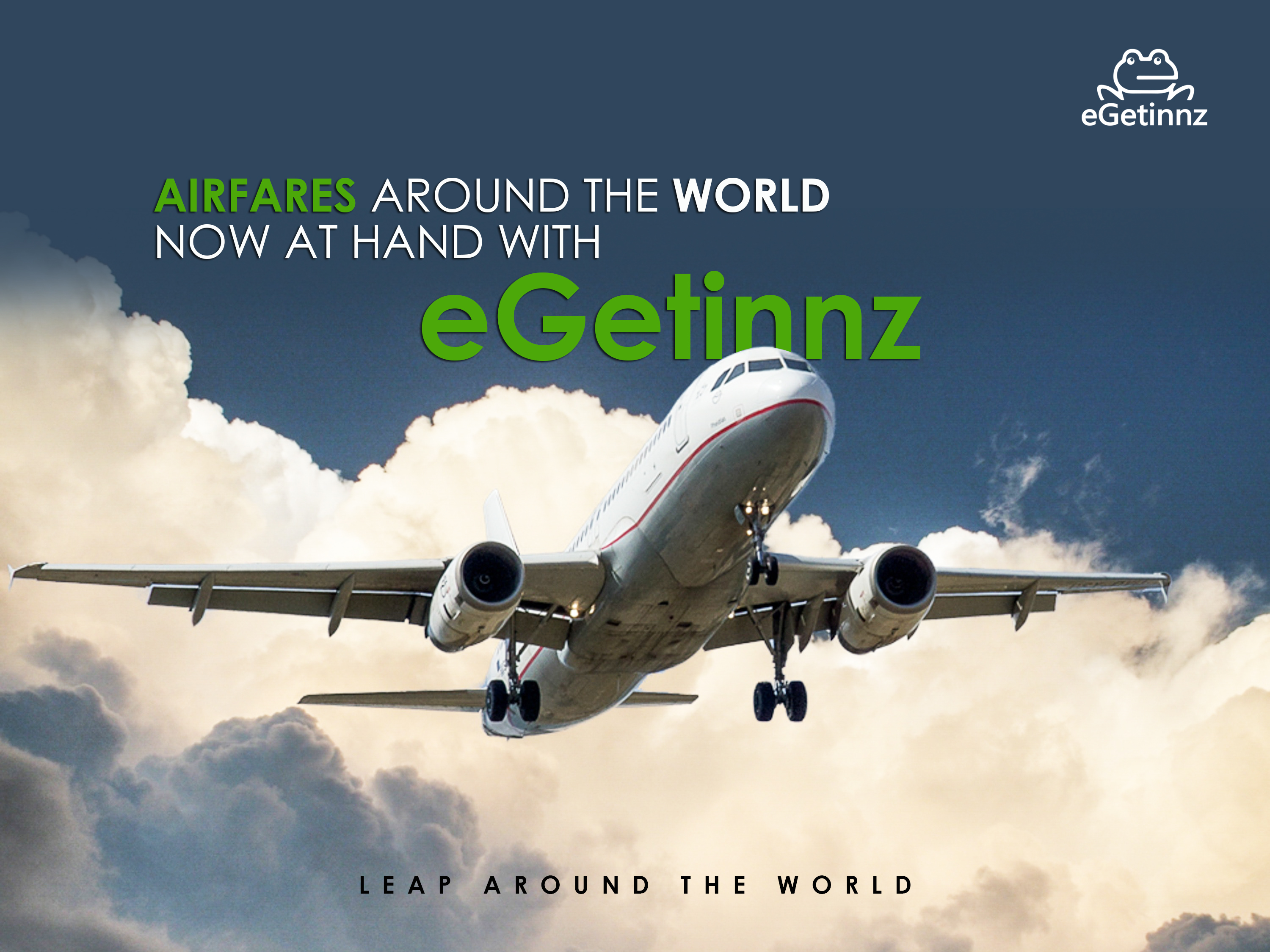 Airfares Around the World Now at Hand with eGetinnz